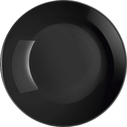 Тарелка суповая LUMINARC Diwali black 20см, стекло Арт. P3327, вид