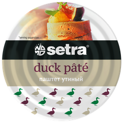Изображение товара Паштет SETRA из утки, 100г