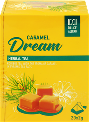 Напиток чайный DOLCE ALBERO Caramel Dream, 20пир, фото