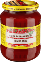 Паста томатная GREEN RAY Ящик Астраханских помидоров, 740г, картинка