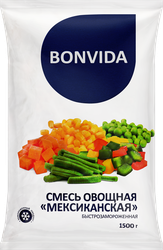 Смесь овощная BONVIDA Мексиканская, 1500г, изображение