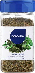 Приправа BONVIDA Итальянские травы, 70г, изображение