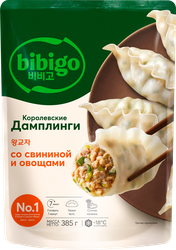 Дамплинги БИБИГО Королевские, 385г, вид