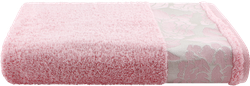 Полотенце махровое CLEANELLY Пионы 50x80см, белое, Арт. ПЦ-3601-3731 цв.218, фотография