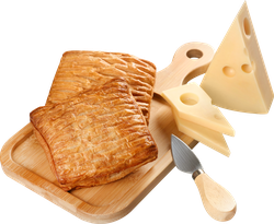 Слойка ЛЕНТА FRESH с сыром, 100г, детальное фото