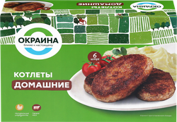 Котлеты ОКРАИНА Домашние, 450г, детальное фото