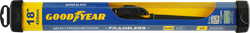Щетка стеклоочистителя GOODYEAR Frameless бескаркасная 18/45cм Арт. GY000418, изображение