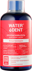 Ополаскиватель для полости рта WATERDENT Хлоргексидин без фтора, со вкусом мяты, 500мл, фото