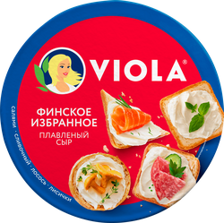 Сыр плавленый VIOLA Ассорти Финское избранное 45%, без змж, 130г, детальное фото
