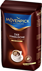 Кофе зерновой MOVENPICK of Switzerland der Himmlische натуральный, свежая обжарка, 500г, фото