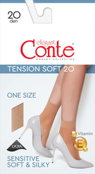 Носки CONTE Tension Soft 20 den bronzo, Арт. 14С-56СП, детальное фото