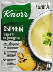 Смесь KNORR Сырный крем-суп по-французски, 48г, картинка
