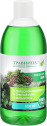 Пена для ванны ТРАВНИЦА Хвоя, 1000мл, крупный план