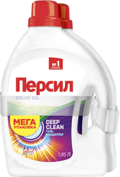 Гель для стирки цветного белья ПЕРСИЛ Color, 2x1.95л, картинка