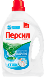 Гель для стирки белого белья ПЕРСИЛ Свежесть от ВЕРНЕЛЬ, 2.6л, крупный план