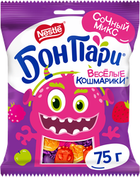 Мармелад жевательный БОН ПАРИ Веселые кошмарики, 75г, вид