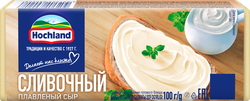 Сыр плавленый HOCHLAND сливочный 35%, без змж, 100г, детальное фото