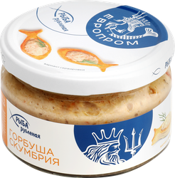 Горбуша-скумбрия ЕВРОПРОМ рубленая, 180г, детальное фото