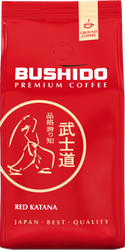 Кофе молотый BUSHIDO Red Katana, 227г, вид