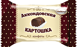 Конфеты АККОНД Аккондовская картошка, весовые, вид