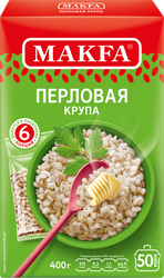Крупа MAKFA Перловая в пакетиках, 400г, фотография