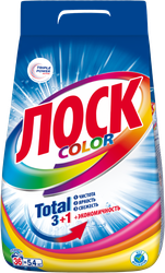 Стиральный порошок для цветного белья ЛОСК Color, 5,4кг, фотография