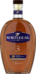 Коньяк КОКТЕБЕЛЬ 3 года, 40%, 0.5л, фото
