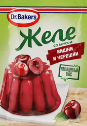 Желе DR.BAKERS со вкусом вишни и черешни, 45г, изображение