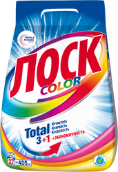 Стиральный порошок для цветного белья ЛОСК Color, 4,05кг, картинка