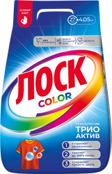 Стиральный порошок для цветного белья ЛОСК Color, 4,05кг, картинка