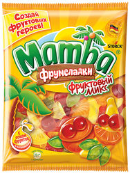 Мармелад жевательный MAMBA Фрумеладки Фруктовый микс, 140г, фотография