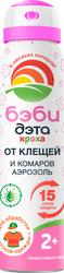 Аэрозоль-репеллент от клещей и комаров детский ДЭТА Бэби, 100мл, фотография
