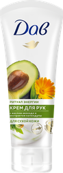 Крем для рук ДАВ Nourishing Secrets Масло авокадо и экстракт календулы, 75мл, фото
