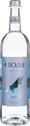 Напиток 4 ВОДЫ ДЮР-СО Виноградный среднегазированный, 0.75л, изображение