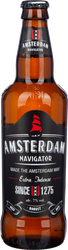 Напиток пивной светлый AMSTERDAM Navigator пастеризованный, 7%, 0.45л, крупный план
