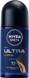 Антиперспирант роликовый мужской NIVEA Ultra Carbon, 50мл, фото