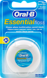 Зубная нить ORAL-B Essential Floss вощеная мятная, 50м, изображение