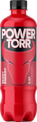 Напиток POWER TORR Red Ягодно-фруктовый микс, тонизирующий, газированный, 0.5л, вид