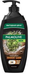 Гель для душа мужской PALMOLIVE Men Эффект бани Глубокое очищение 2в1, 750мл, изображение