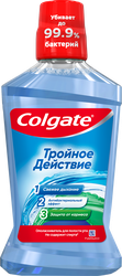 Изображение товара Ополаскиватель для полости рта COLGATE Тройное Действие, 500мл