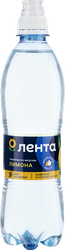 Напиток ЛЕНТА со вкусом лимона негазированный, 0.5л, изображение