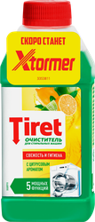 Очиститель для стиральных машин TIRET Свежесть лимона, 250мл, фотография