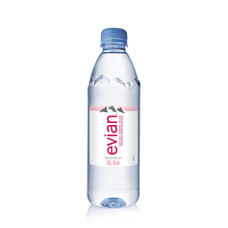 Вода минеральная EVIAN природная столовая негазированная, 0.5л, детальное фото