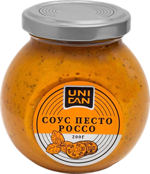 Соус томатный UNI DAN Песто Россо, 200г, картинка