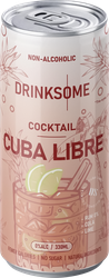 Коктейль безалкогольный DRINKSOME Куба Либре, газированный, 0.33л, вид