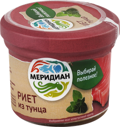 Риет МЕРИДИАН из тунца, 100г, изображение