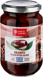 Маслины без косточки DOLCE ALBERO сорт Каламата, 350г, фото