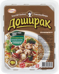 Лапша ДОШИРАК со вкусом грибов, 90г, фотография