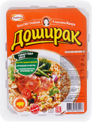 Лапша DOSHIRAK со вкусом свинины, 90г, фото