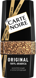 Кофе растворимый CARTE NOIRE натуральный сублимированный, ст/б, 95г, изображение